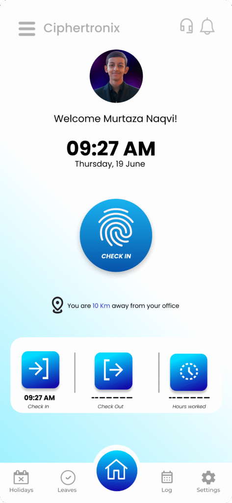 TrackEasy Dashboard | Ciphertronix